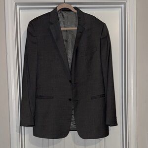 Valentino Charcoal Gray Men's Blazer